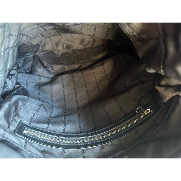 Marc by Marc Jacobs Black Nylon Tote with Leather  Handle and Accents - Picture 7 of 14